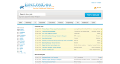 Desktop Screenshot of expatjobschina.com